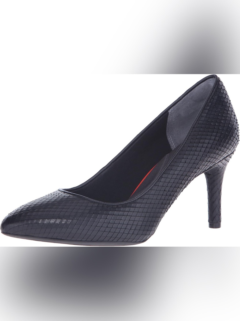 Rockport Black Total Motion Pointed-Toe Heels